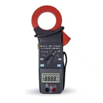 Instrumentos de medición eléctrica: pinza amperimétrica TENMARS